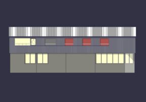 CV1403-Façade Est Nuit