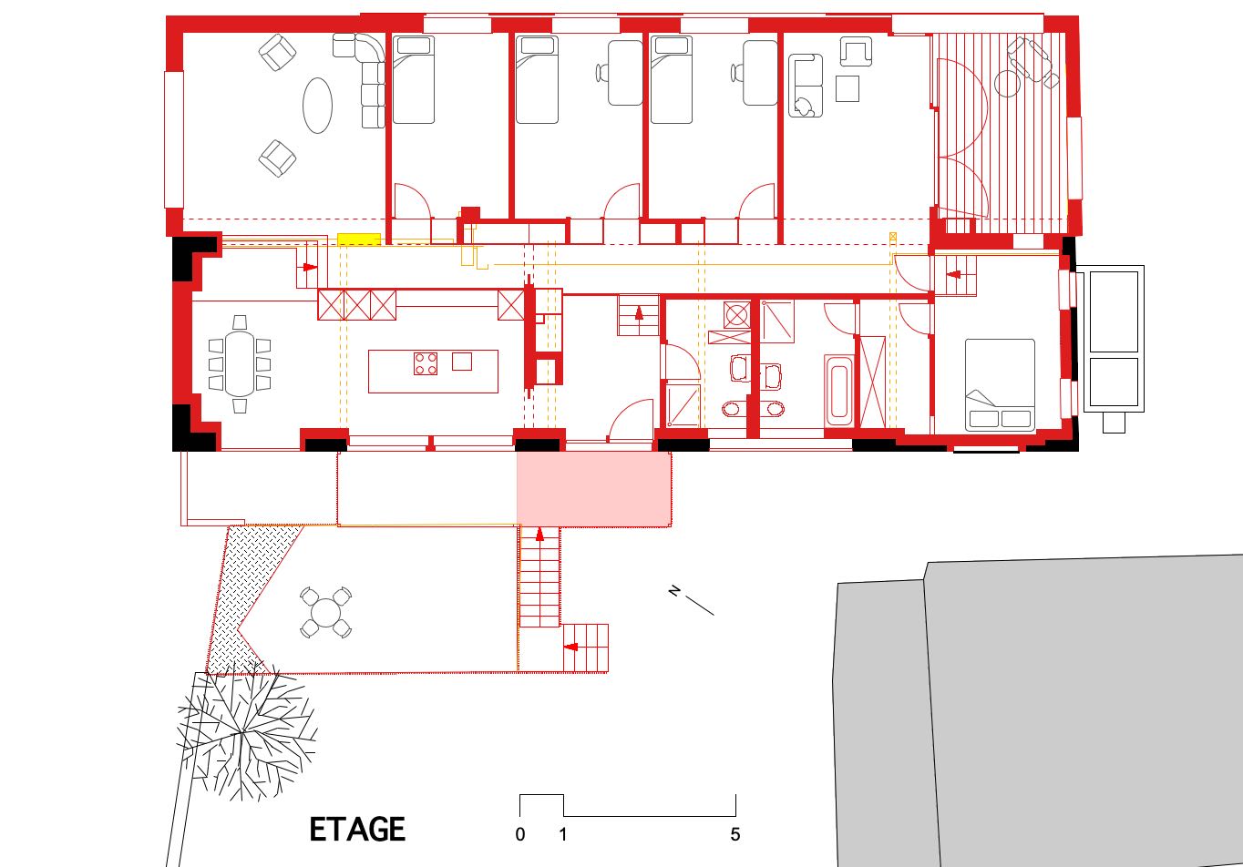 CV1403-Plan Etage