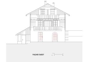 MT1808-Façade Ouest
