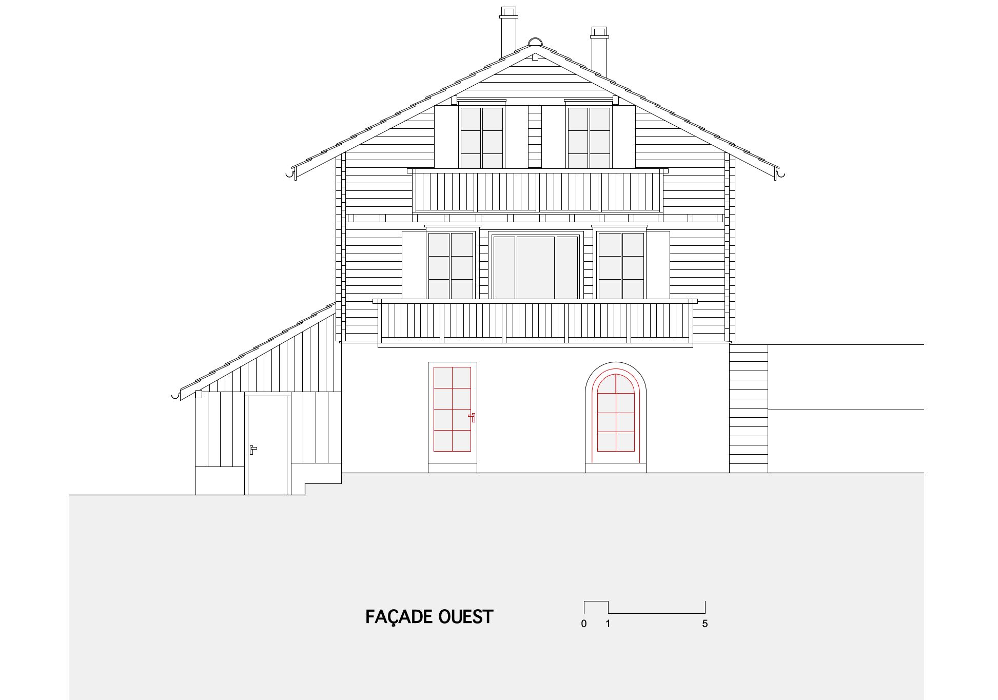 MT1808-Façade Ouest